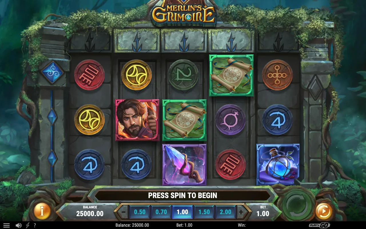 The base game — Merlin's Grimoire