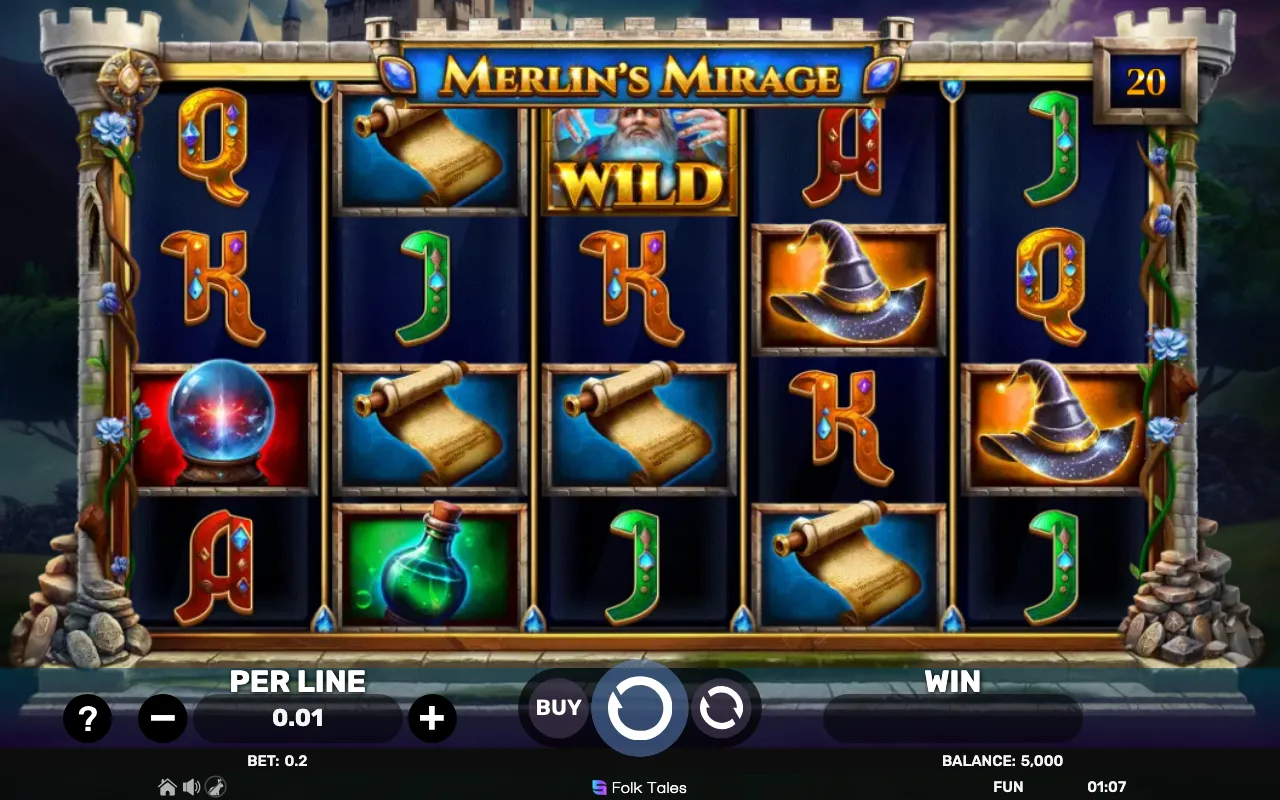 The base game — Merlins Mirage