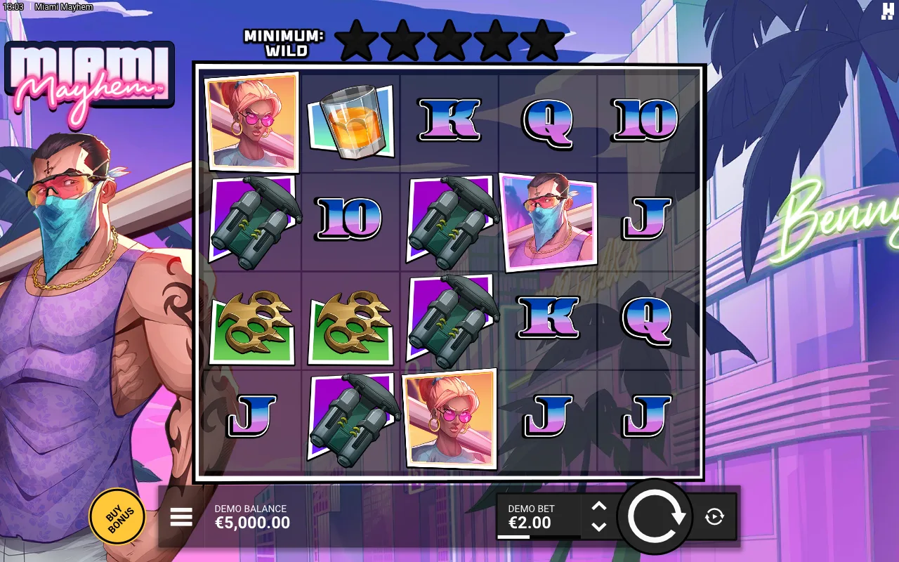 The base game — Miami Mayhem