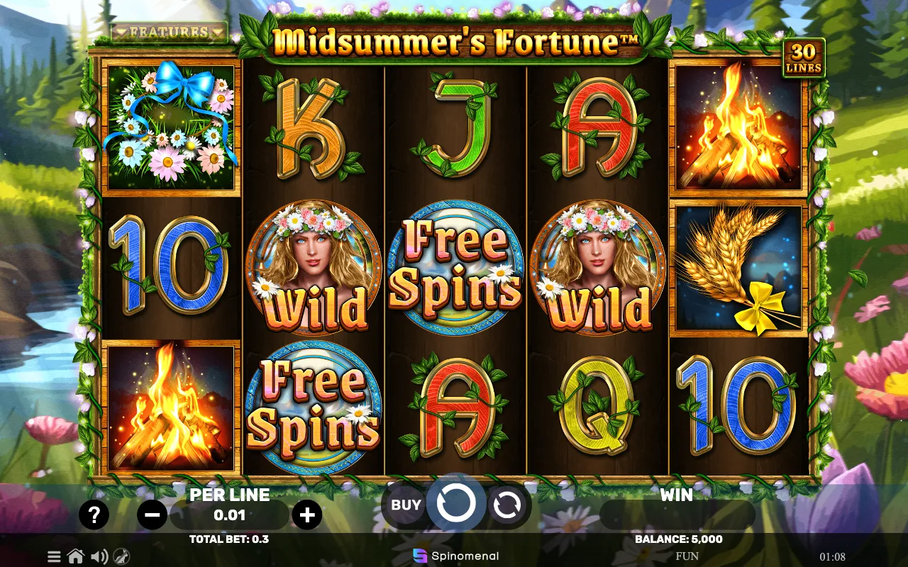 The base game — Midsummers Fortune