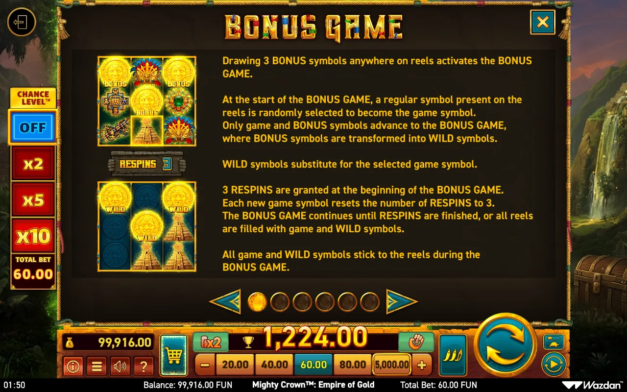 Game rules, page 5 — Mighty Crown Empire of Gold
