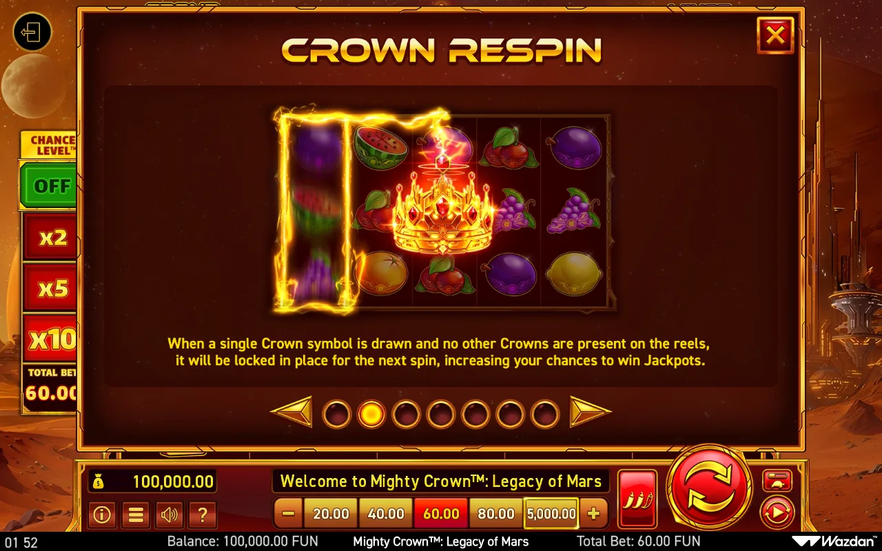 Game rules, page 2 — Mighty Crown Legacy of Mars
