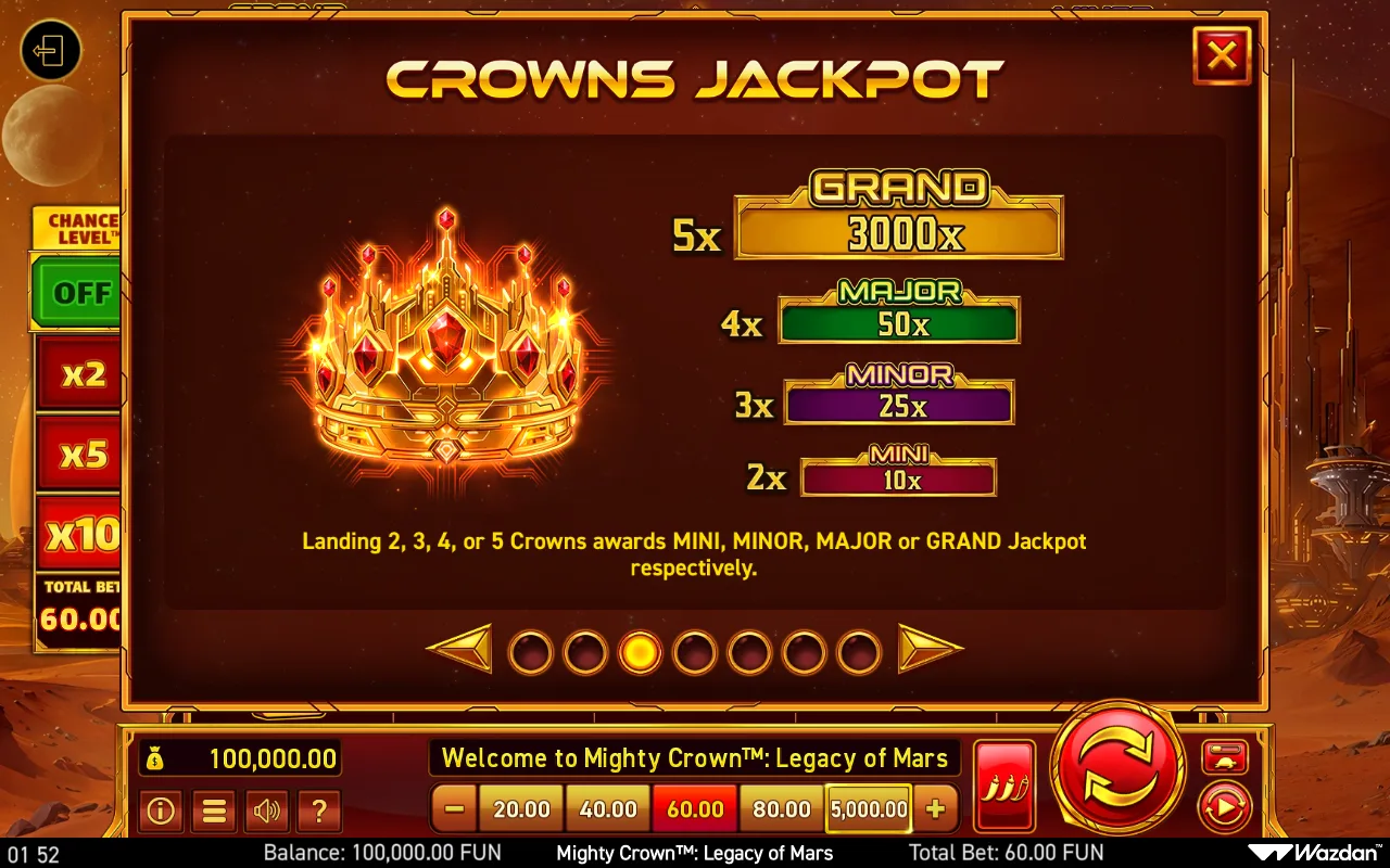 Game rules, page 3 — Mighty Crown Legacy of Mars