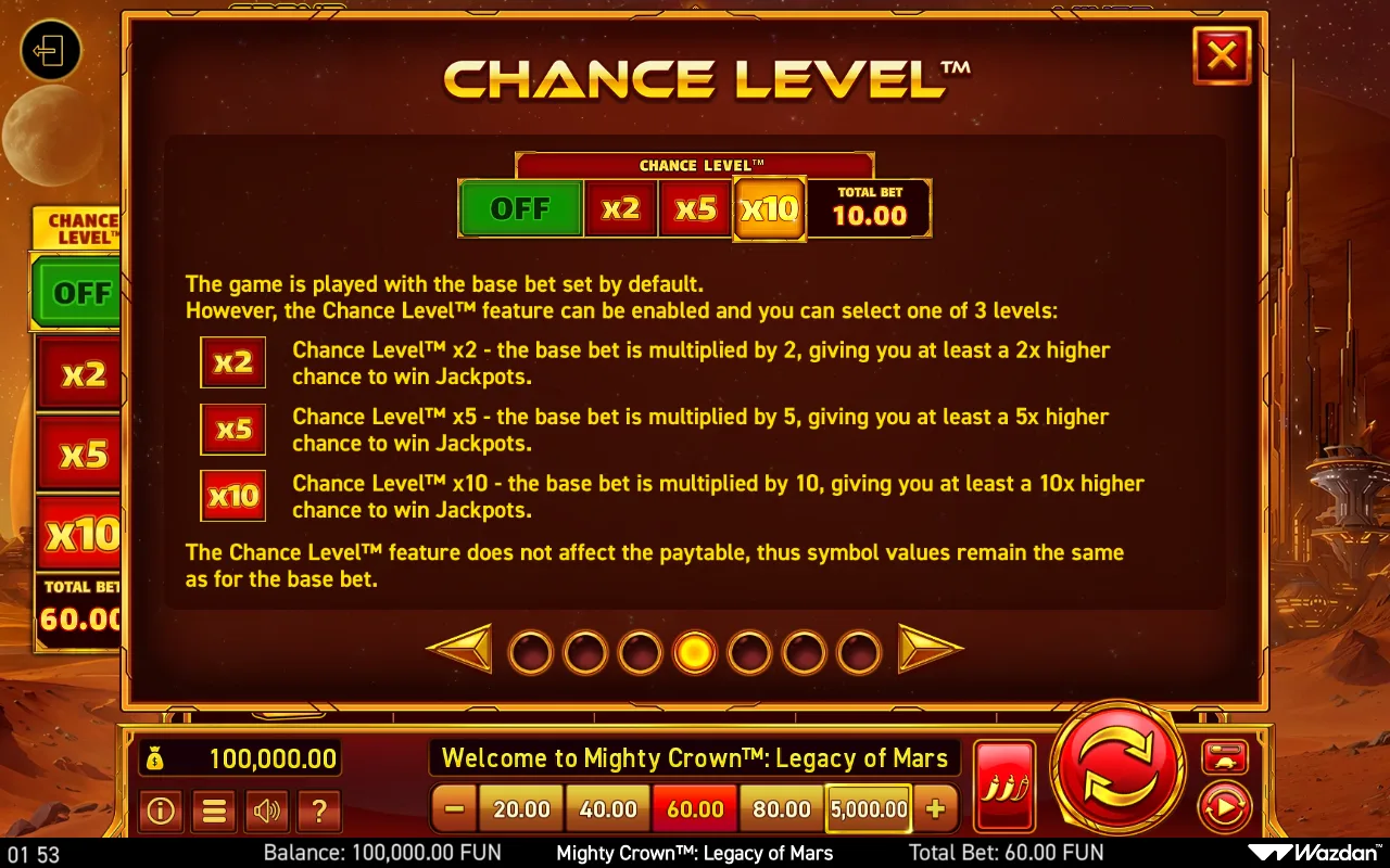 Game rules, page 4 — Mighty Crown Legacy of Mars