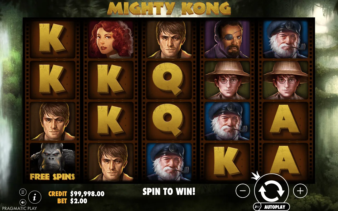 The base game — Mighty Kong