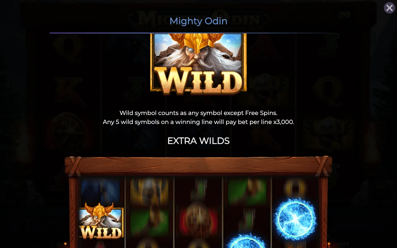 Game rules, page 2 — Mighty Odin