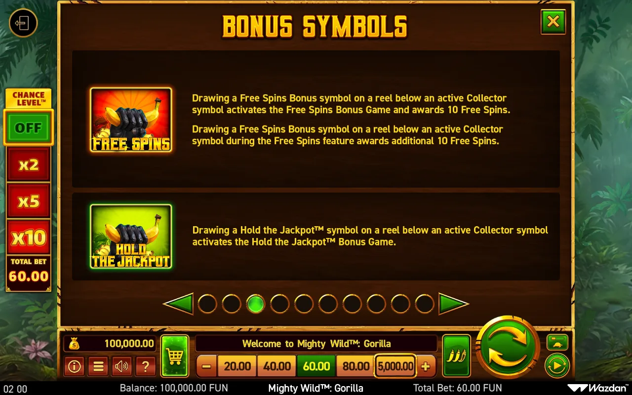 Game rules, page 3 — Mighty Wild Gorilla