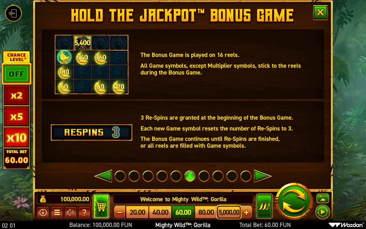 Game rules, page 6 — Mighty Wild Gorilla