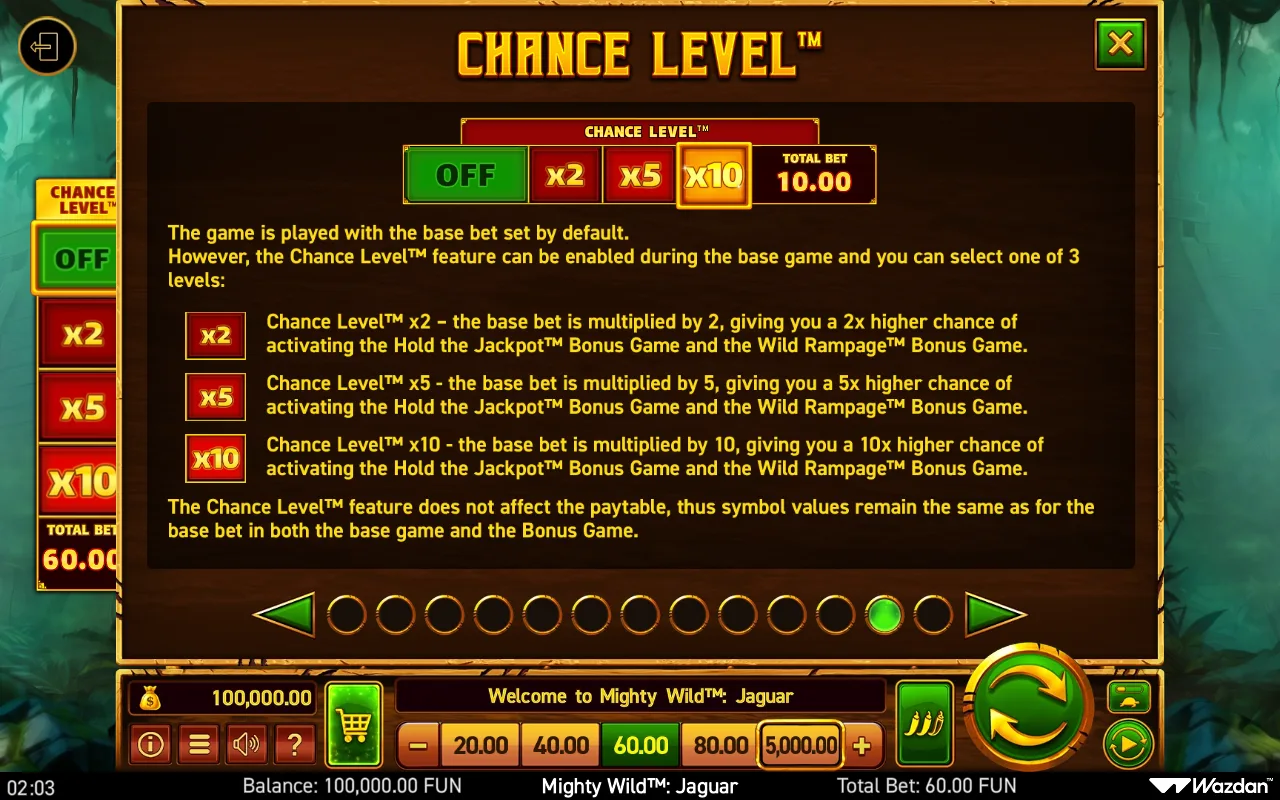 Game rules, page 12 — Mighty Wild Jaguar