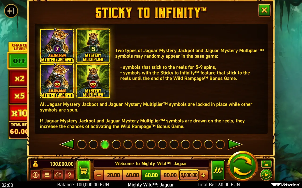 Game rules, page 3 — Mighty Wild Jaguar
