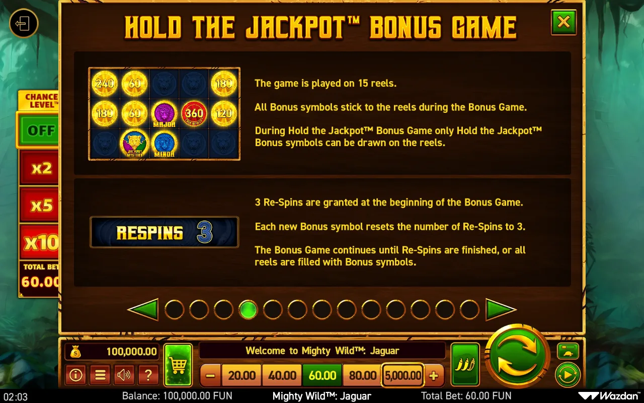 Game rules, page 4 — Mighty Wild Jaguar