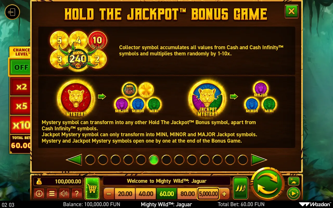 Game rules, page 6 — Mighty Wild Jaguar