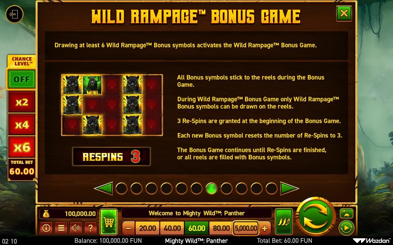 Game rules, page 7 — Mighty Wild: Panther