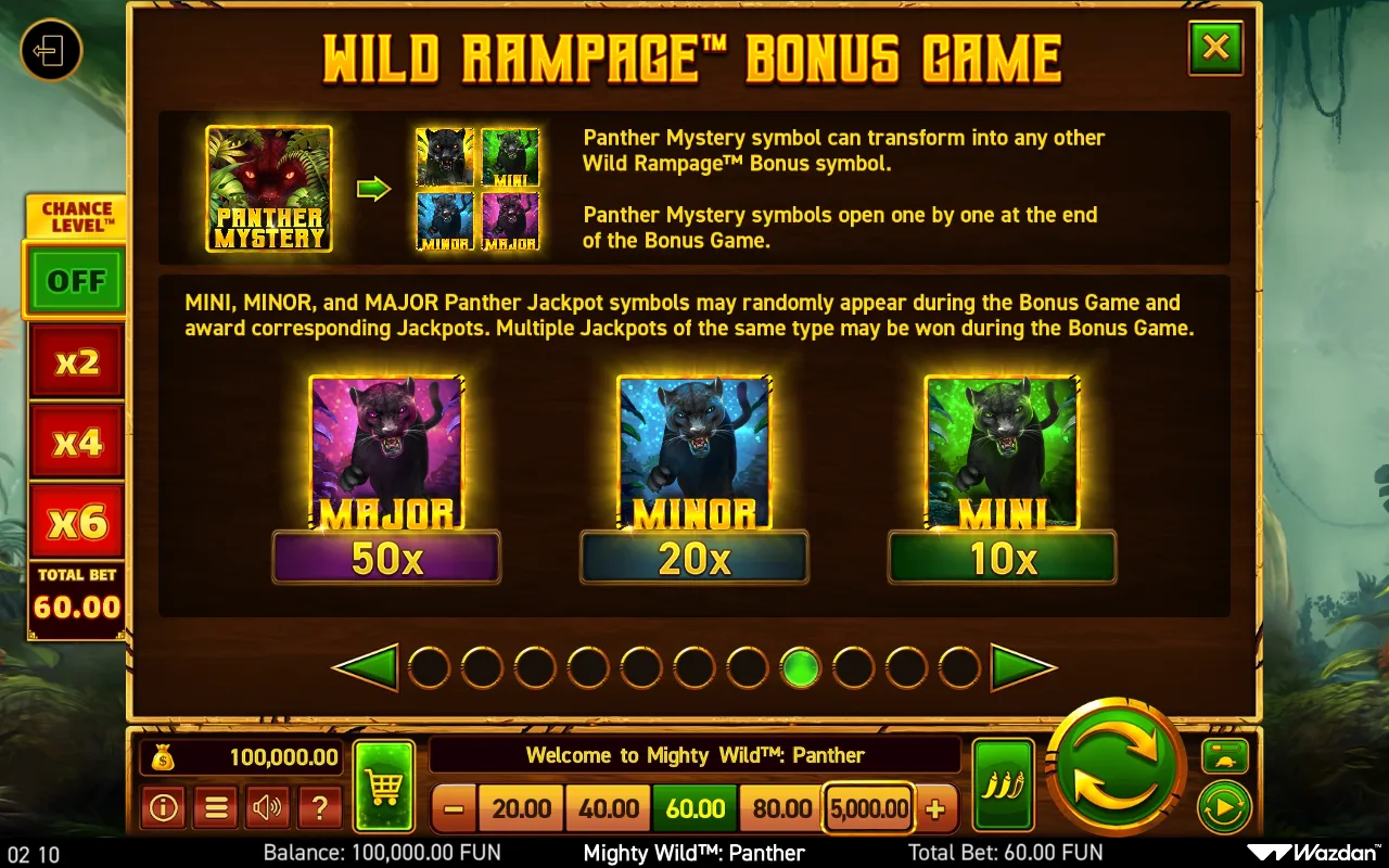 Game rules, page 8 — Mighty Wild: Panther