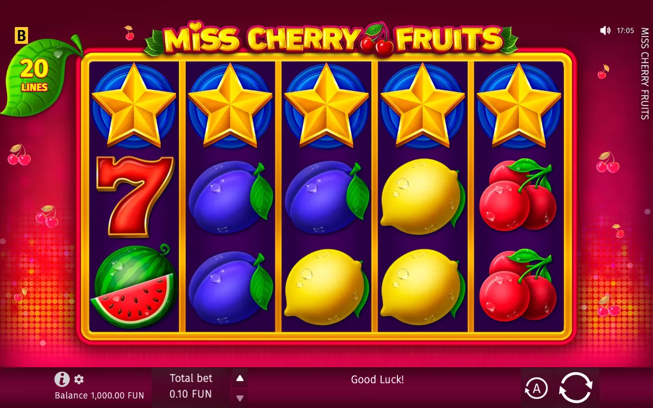 The base game — Miss Cherry Fruits
