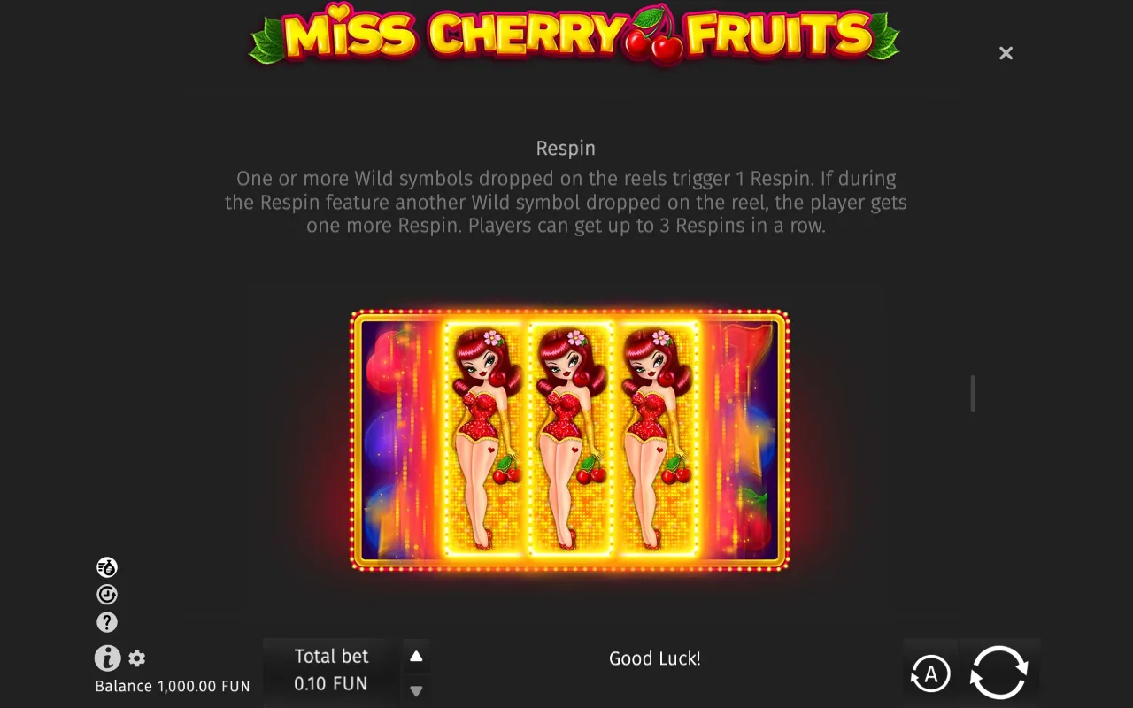 Game rules, page 4 — Miss Cherry Fruits
