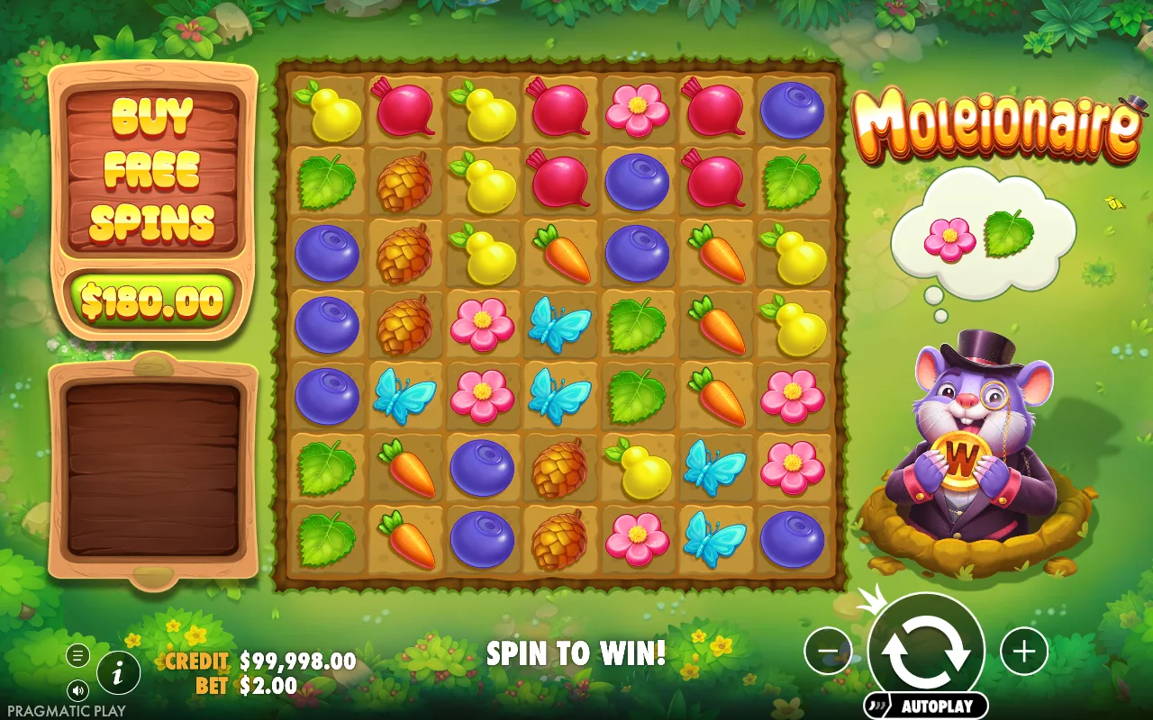 The base game — Moleionaire