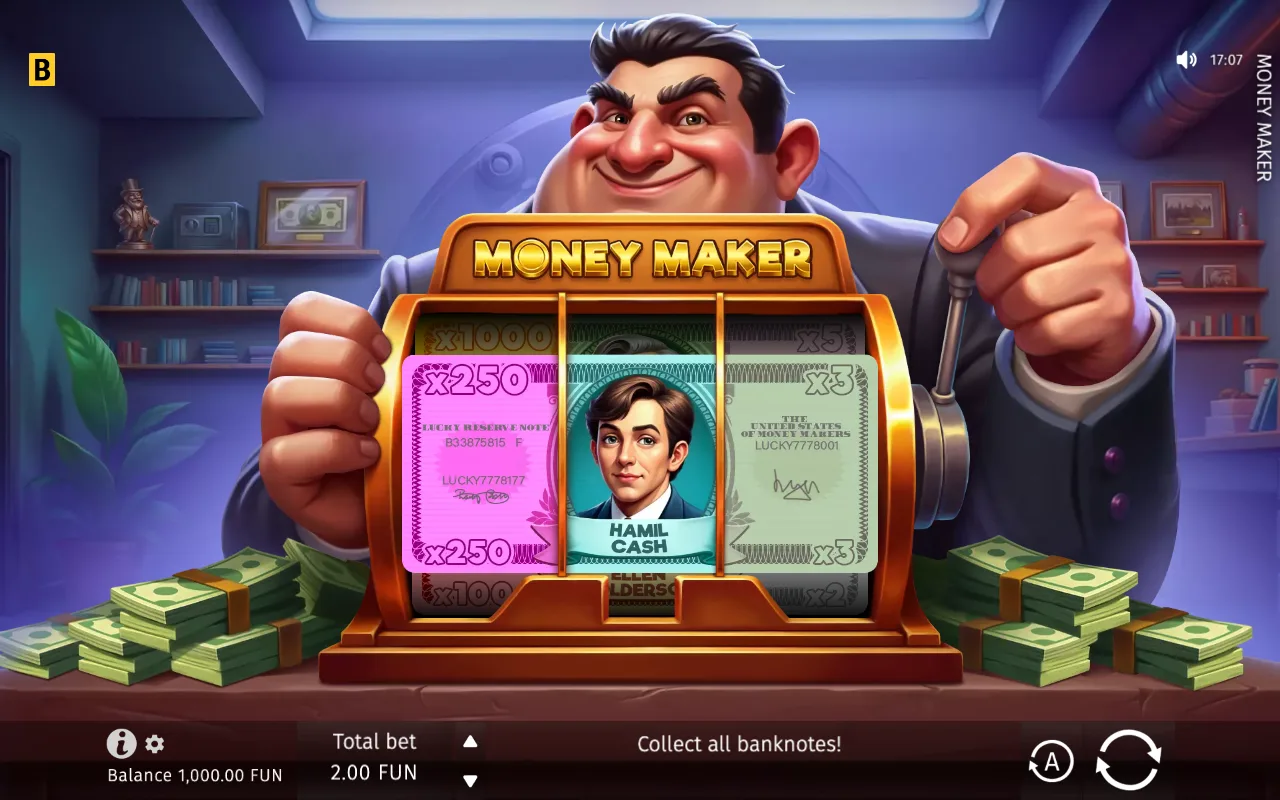 The base game — Money Maker