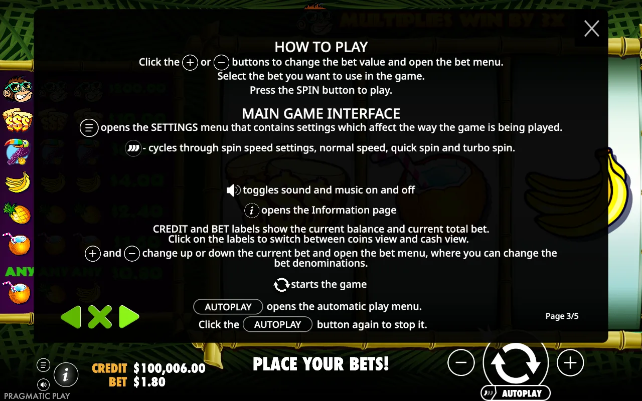 How to play — Monkey Madness
