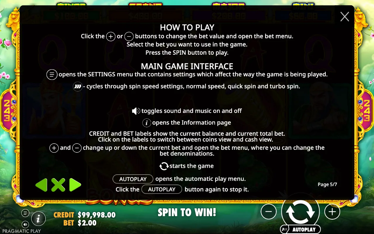 How to play — Monkey Warrior