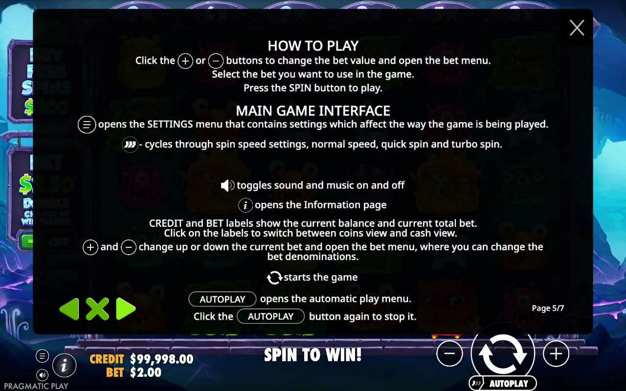How to play — Monster Superlanche