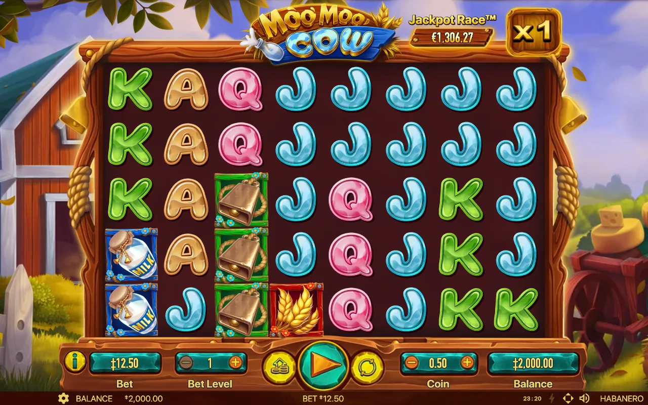 Das Basisspiel — Moo Moo Cow