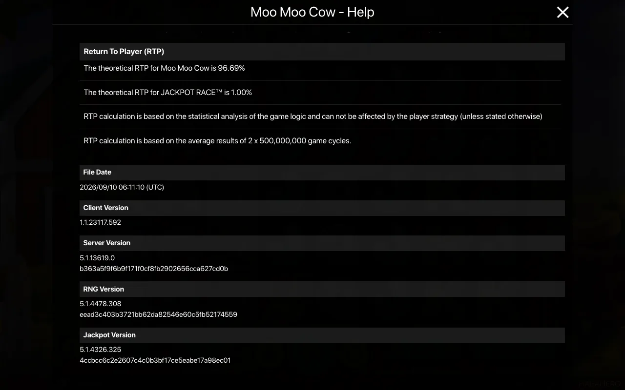 Spielregeln, Seite 2 — Moo Moo Cow
