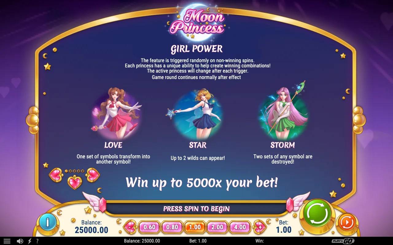 Game rules, page 3 — Moon Princess