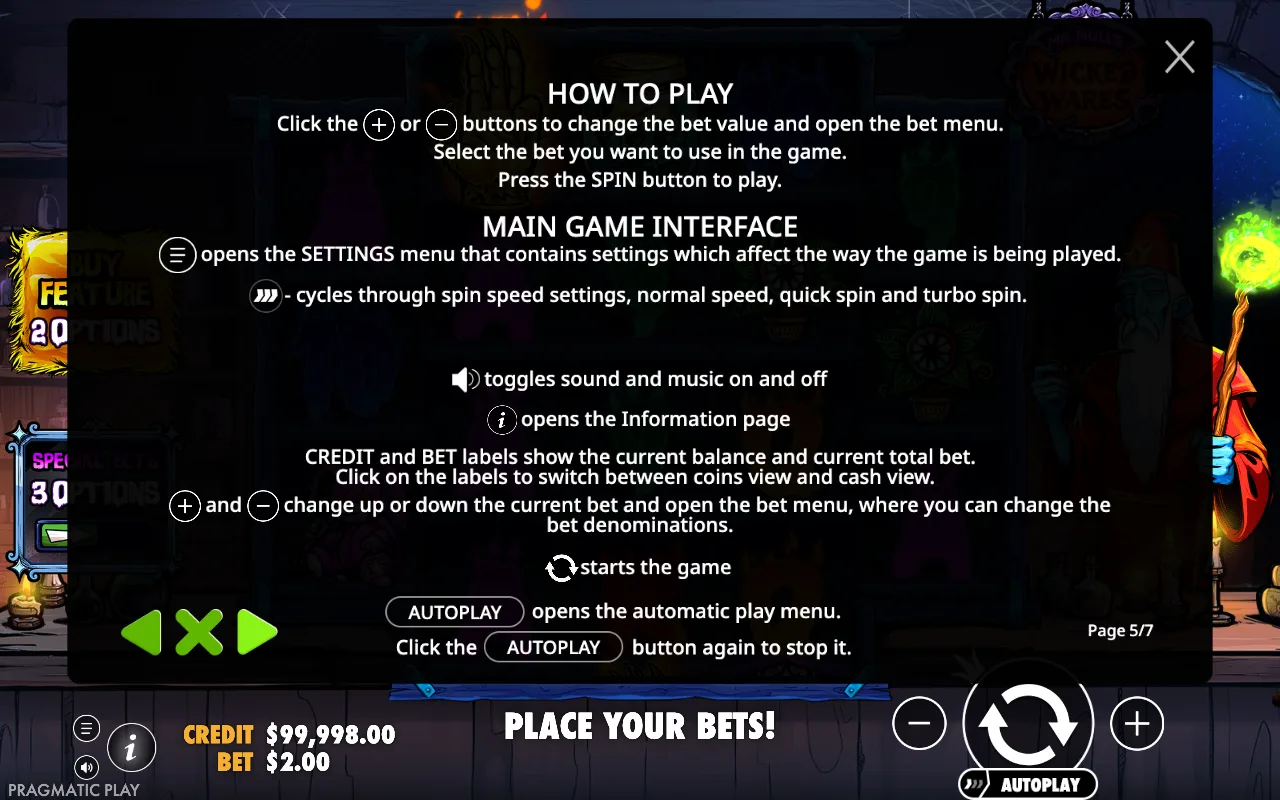 How to play — Mr Null's Wicked Wares