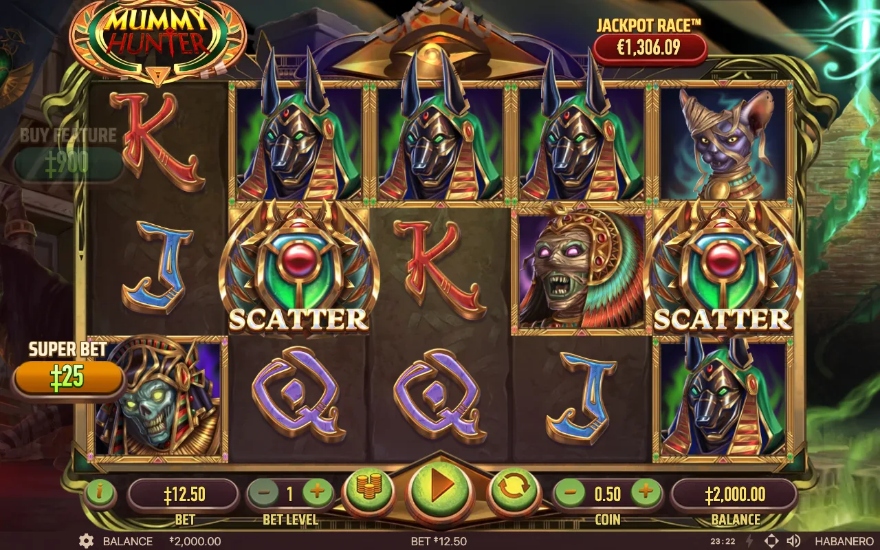 Das Basisspiel — Mummy Hunter