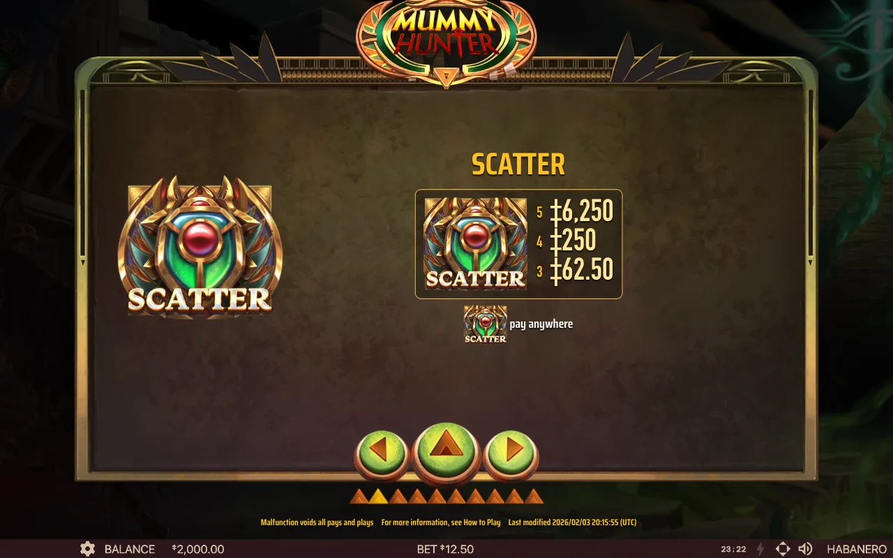 Scatter - — Mummy Hunter