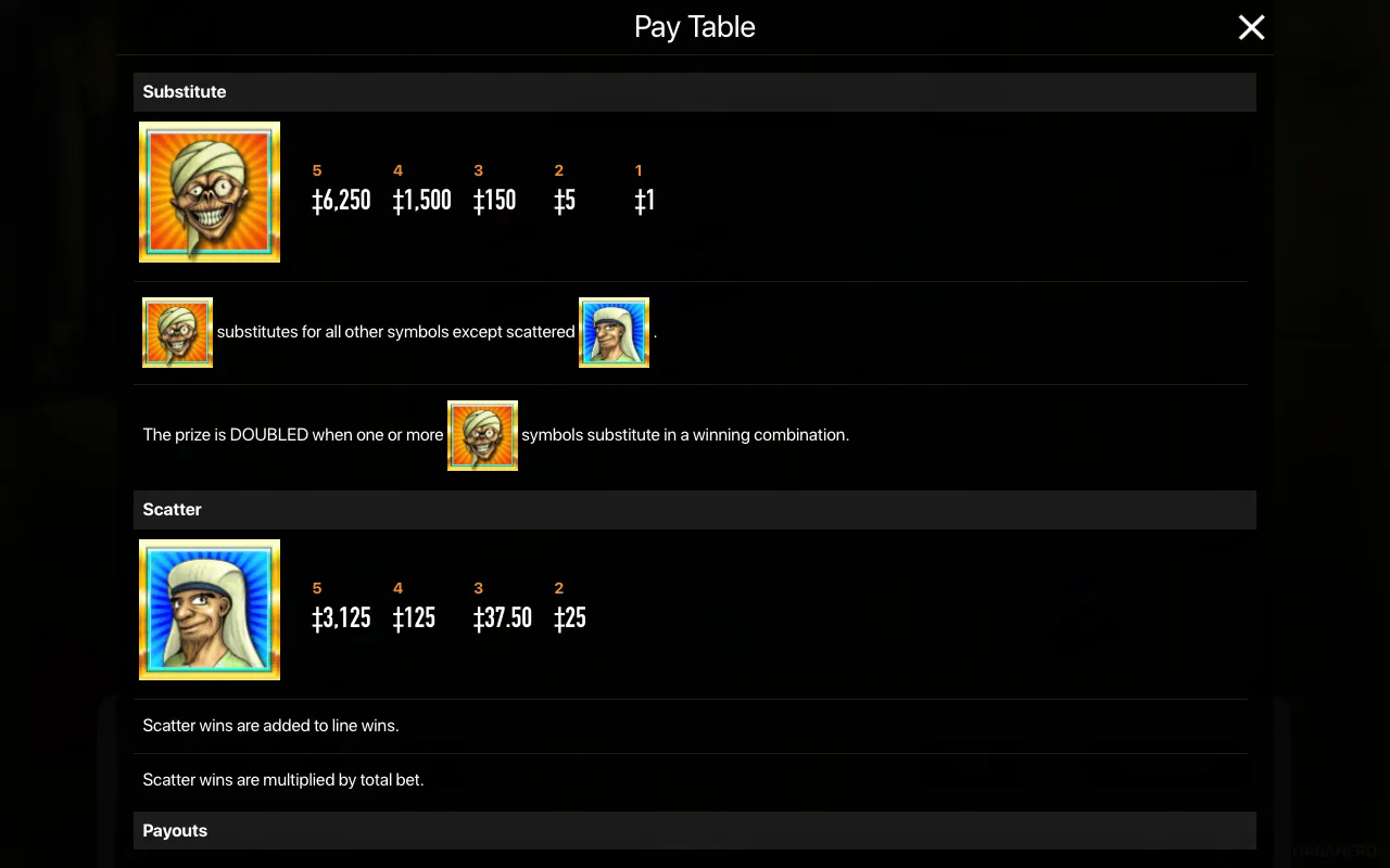 Spielregeln, Seite 3 — Mummy Money