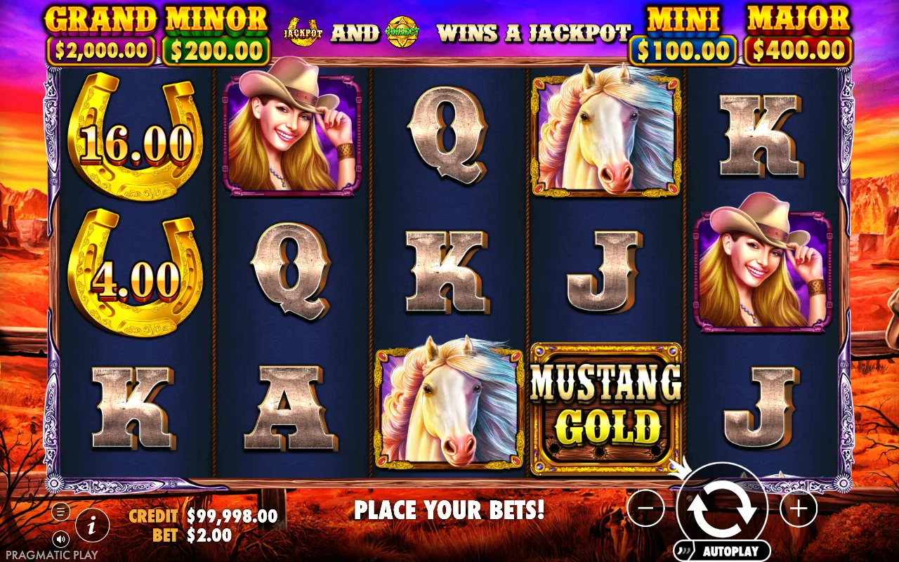 The base game — Mustang Gold