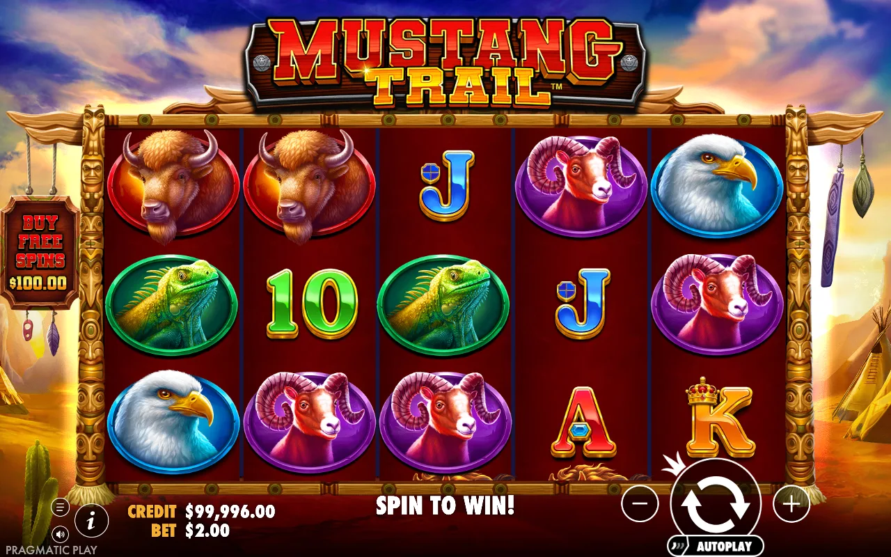 The base game — Mustang Trail