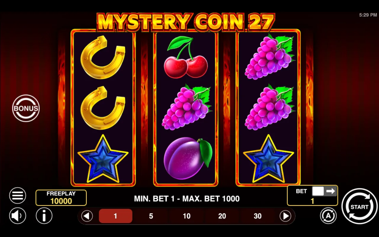 The base game — Mystery Coin 27
