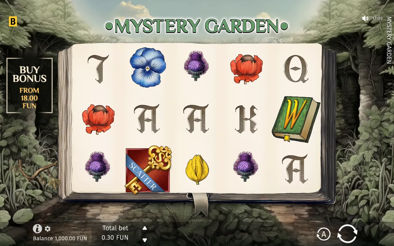 The base game — Mystery Garden