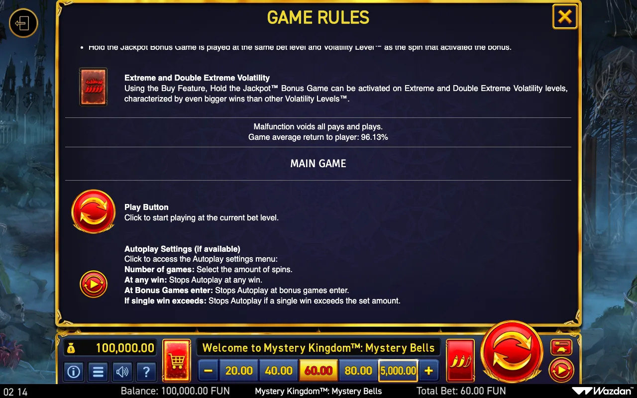 Game rules, page 11 — Mystery Kingdom Mystery Bells