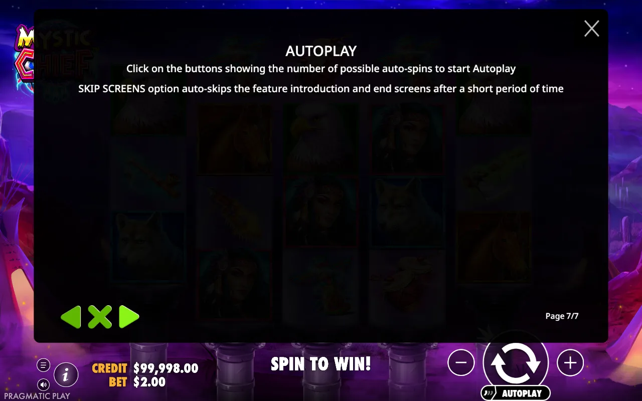 Autoplay — Mystic Chief