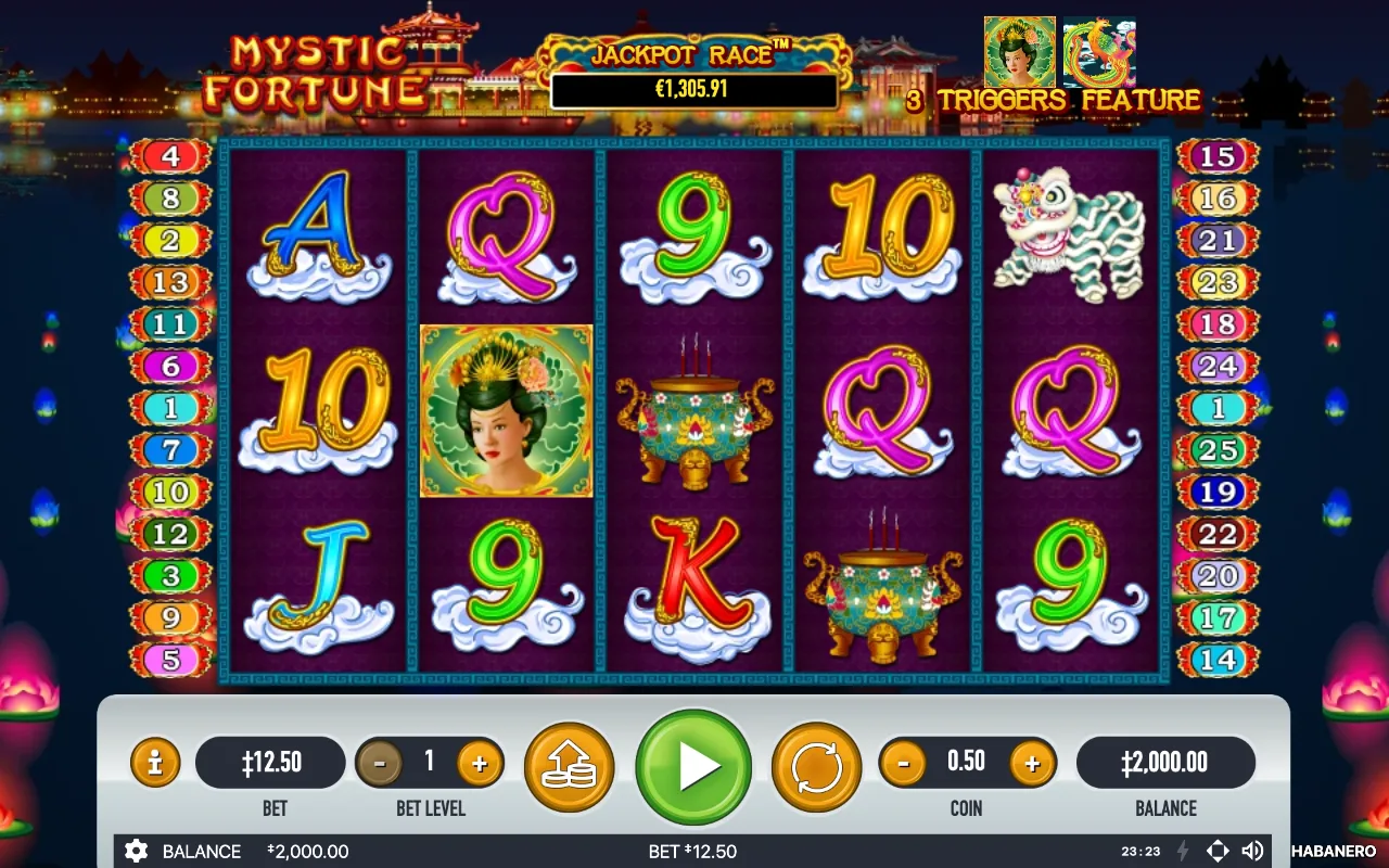 Das Basisspiel — Mystic Fortune