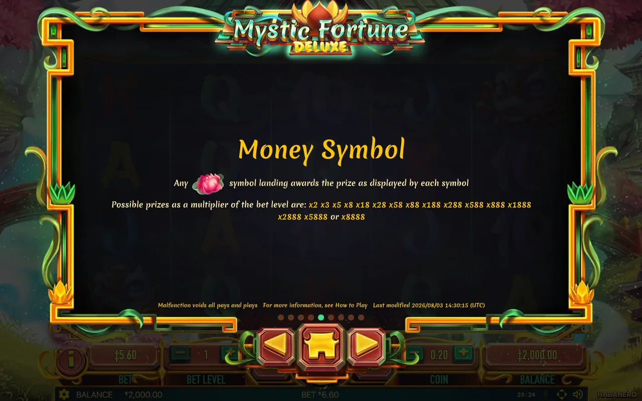 Règles du jeu, page 7 — Mystic Fortune Deluxe