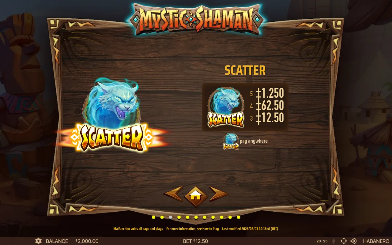 Das Scatter-Symbol — Mystic Shaman
