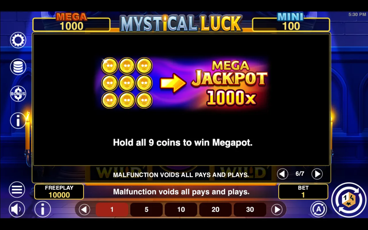 Mega — Mystical Luck Hold And Win