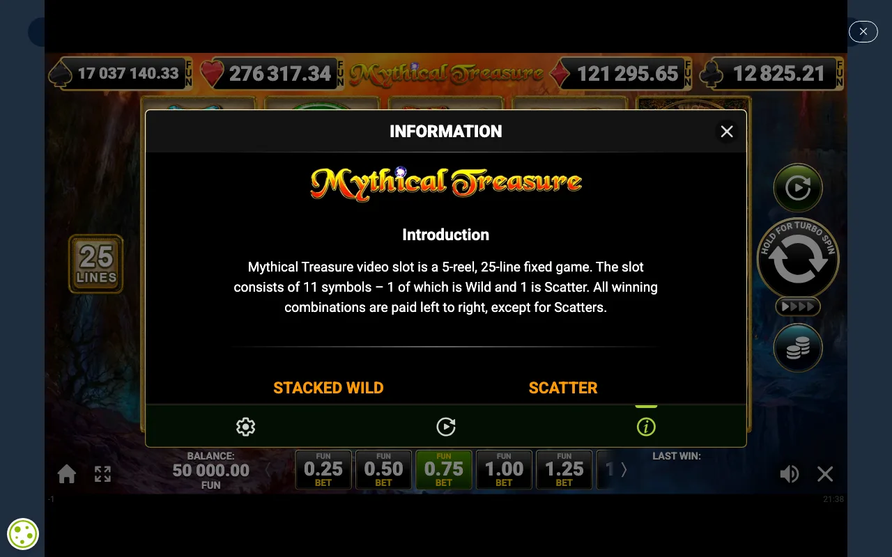 Game rules, page 1 — Mythical Treasure