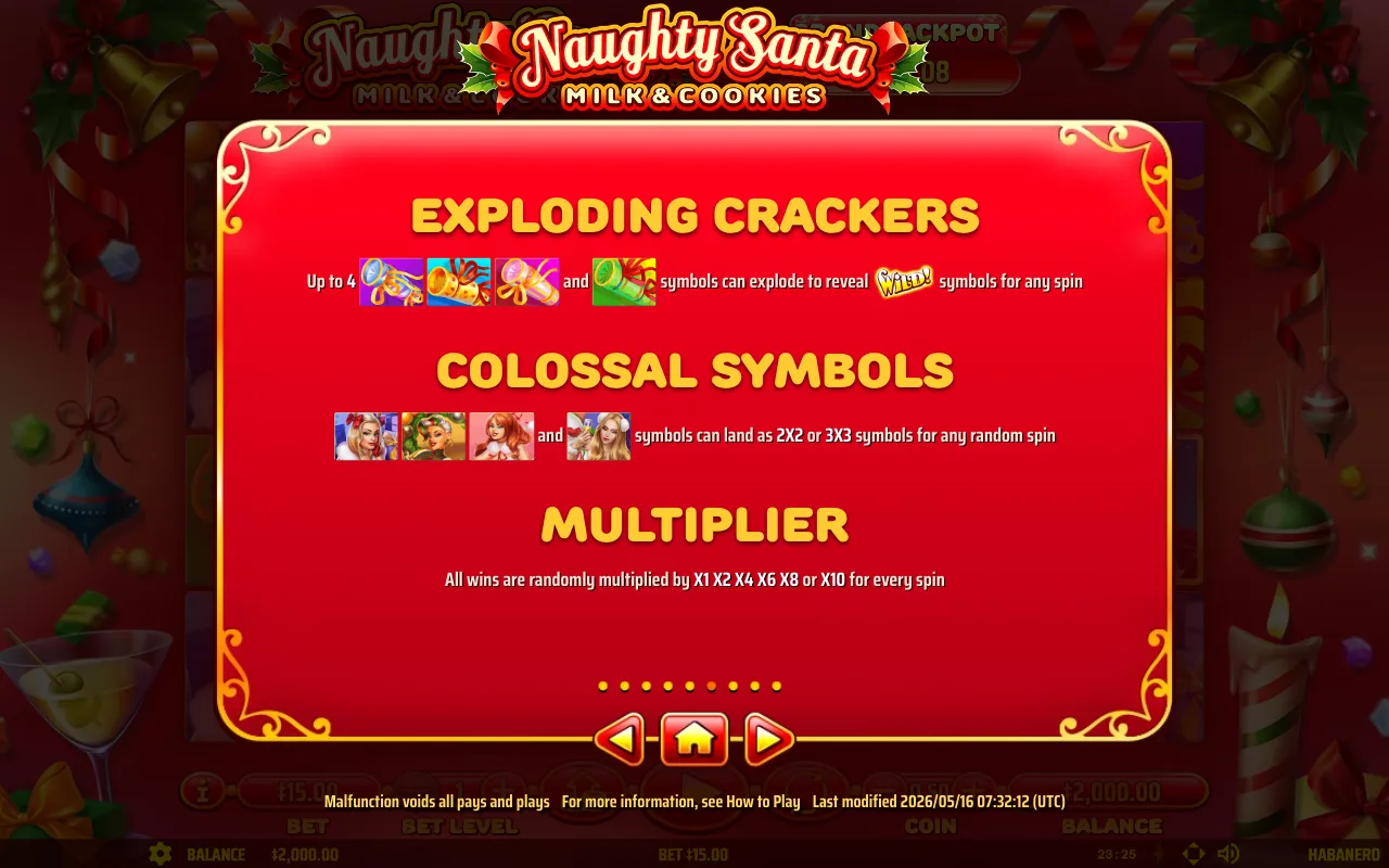 Spielregeln, Seite 8 — Naughty Santa