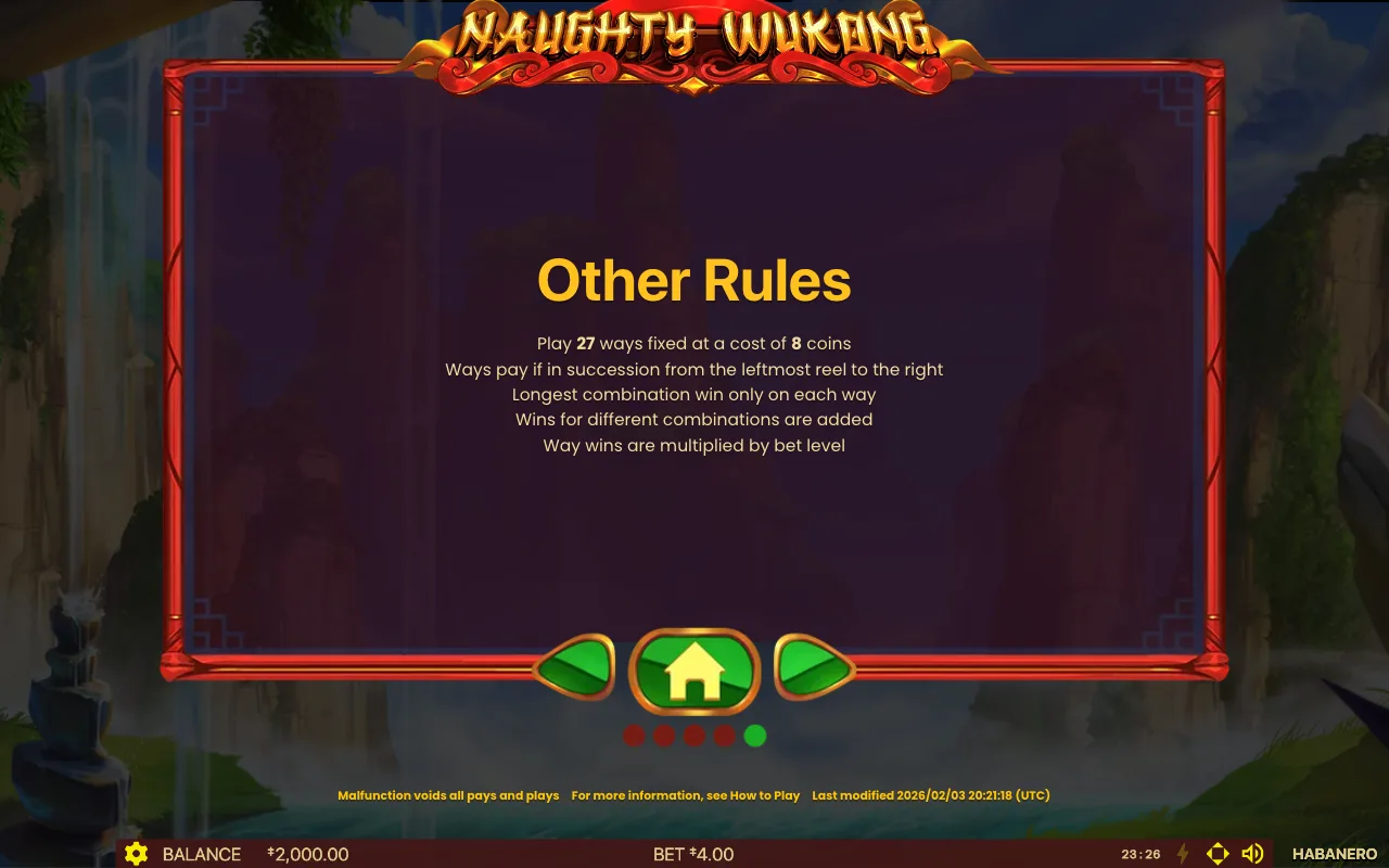 Règles du jeu, page 6 — Naughty Wukong