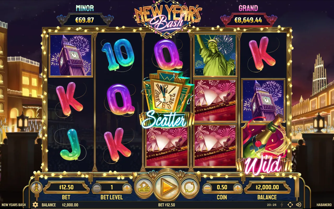 Le jeu de base — New Years Bash