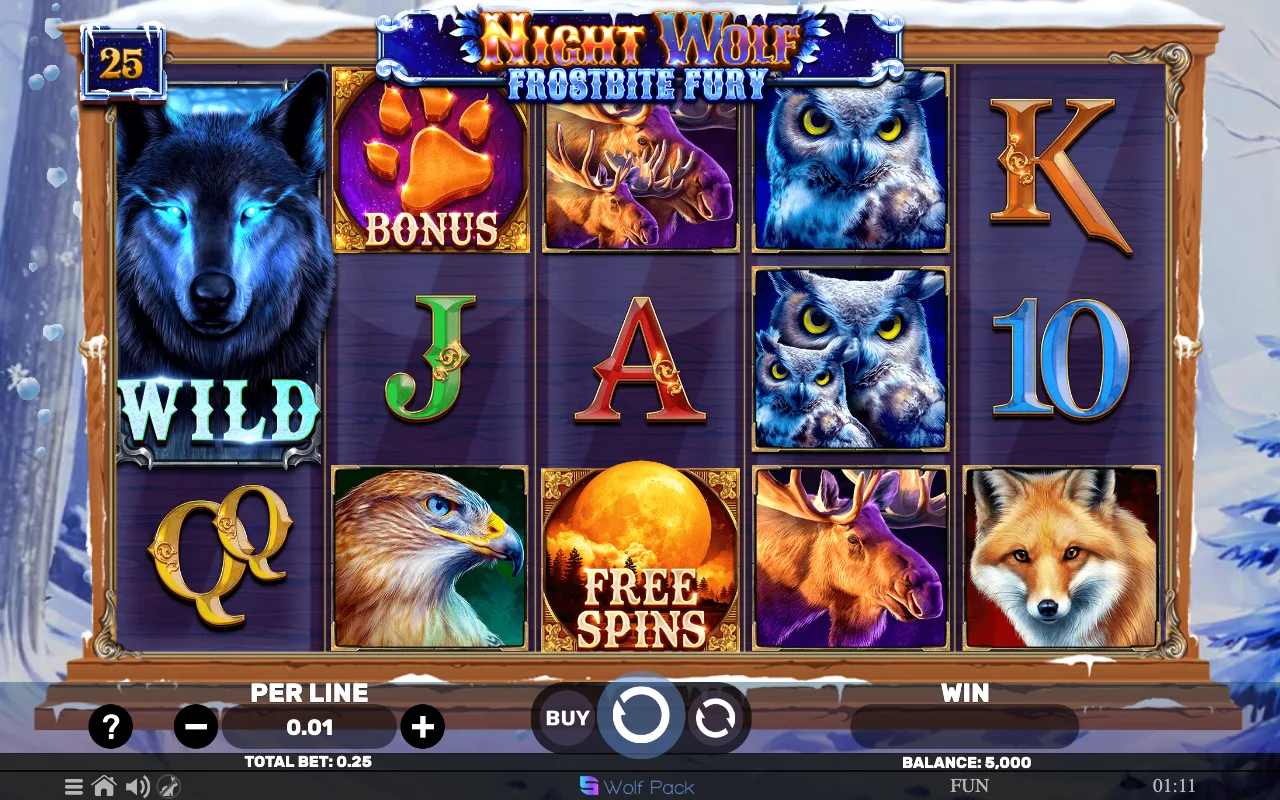 The base game — Night Wolf Frostbite Fury