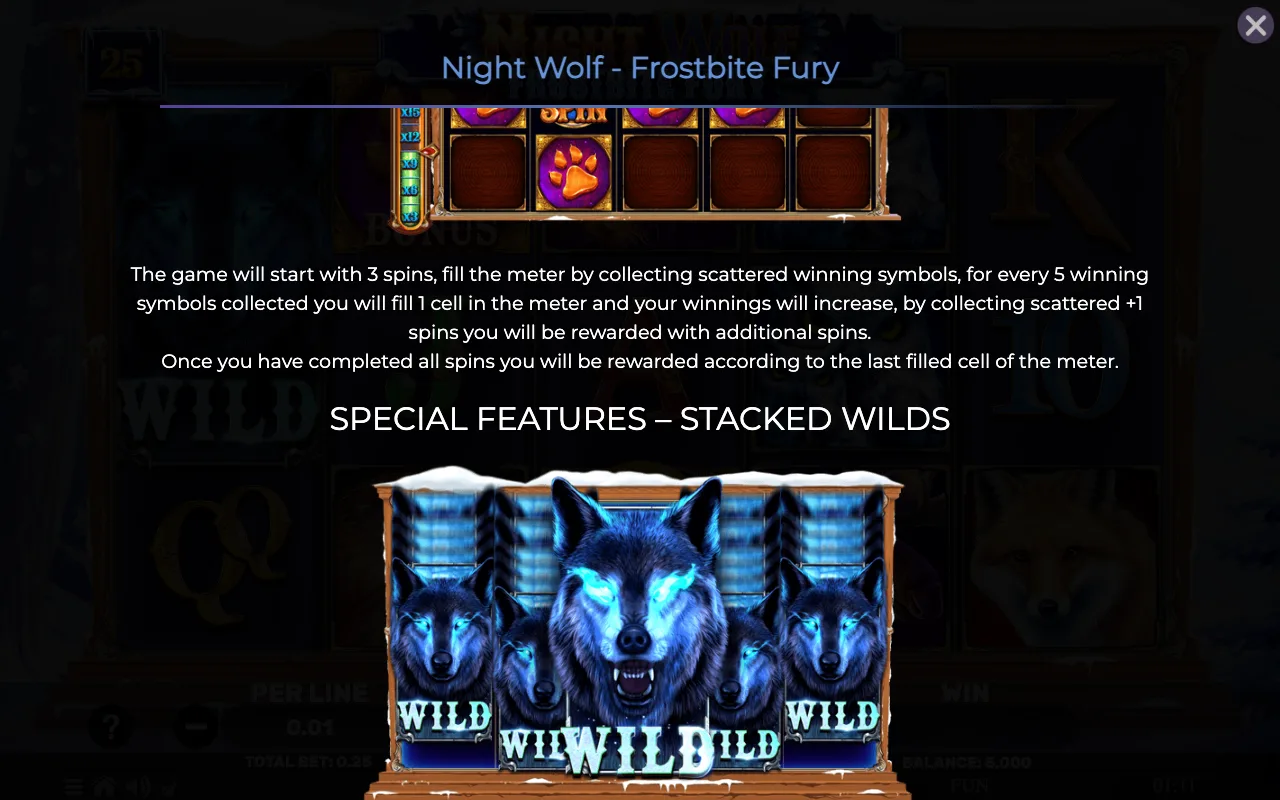 Game rules, page 2 — Night Wolf Frostbite Fury