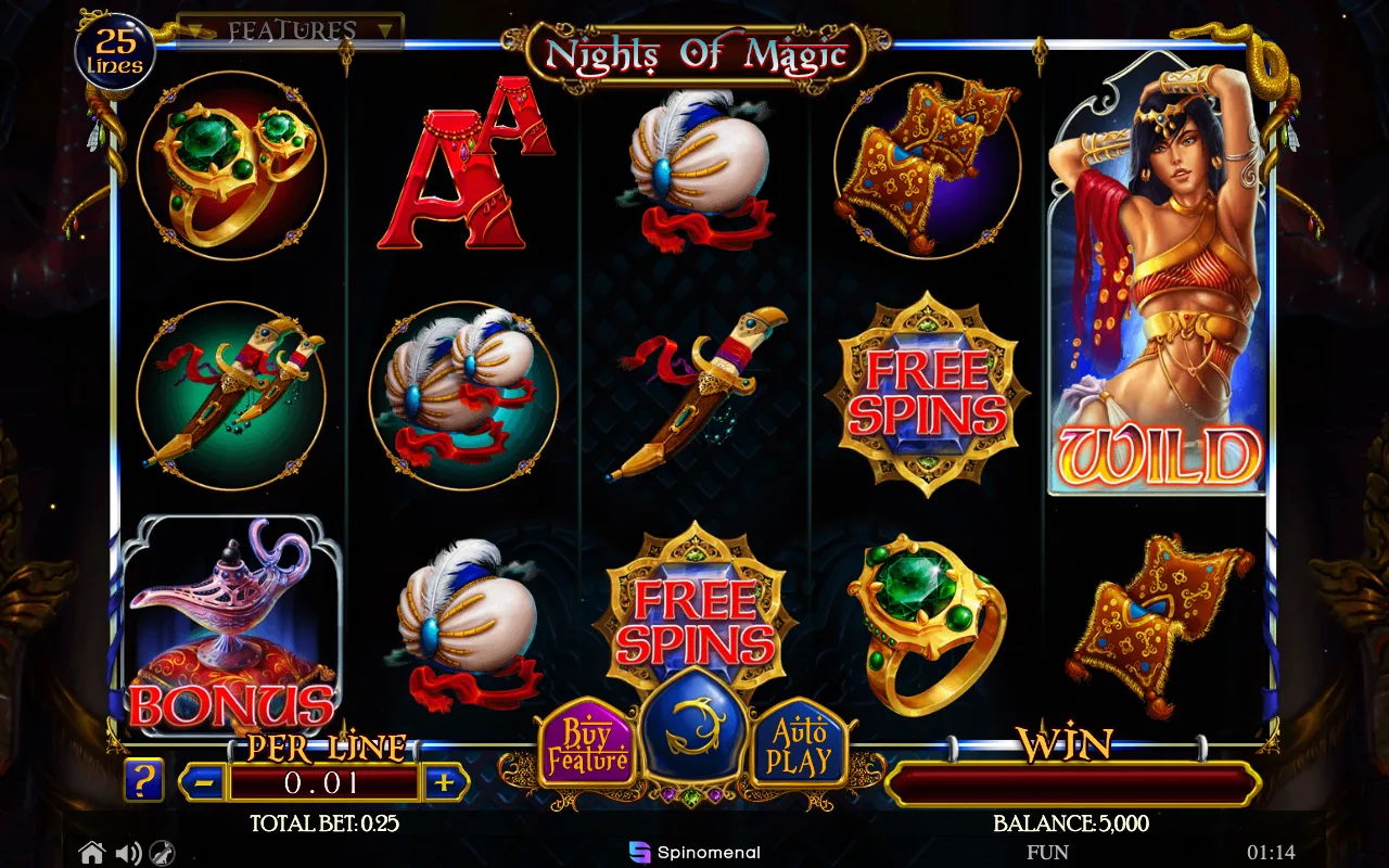 The base game — Nights of Magic