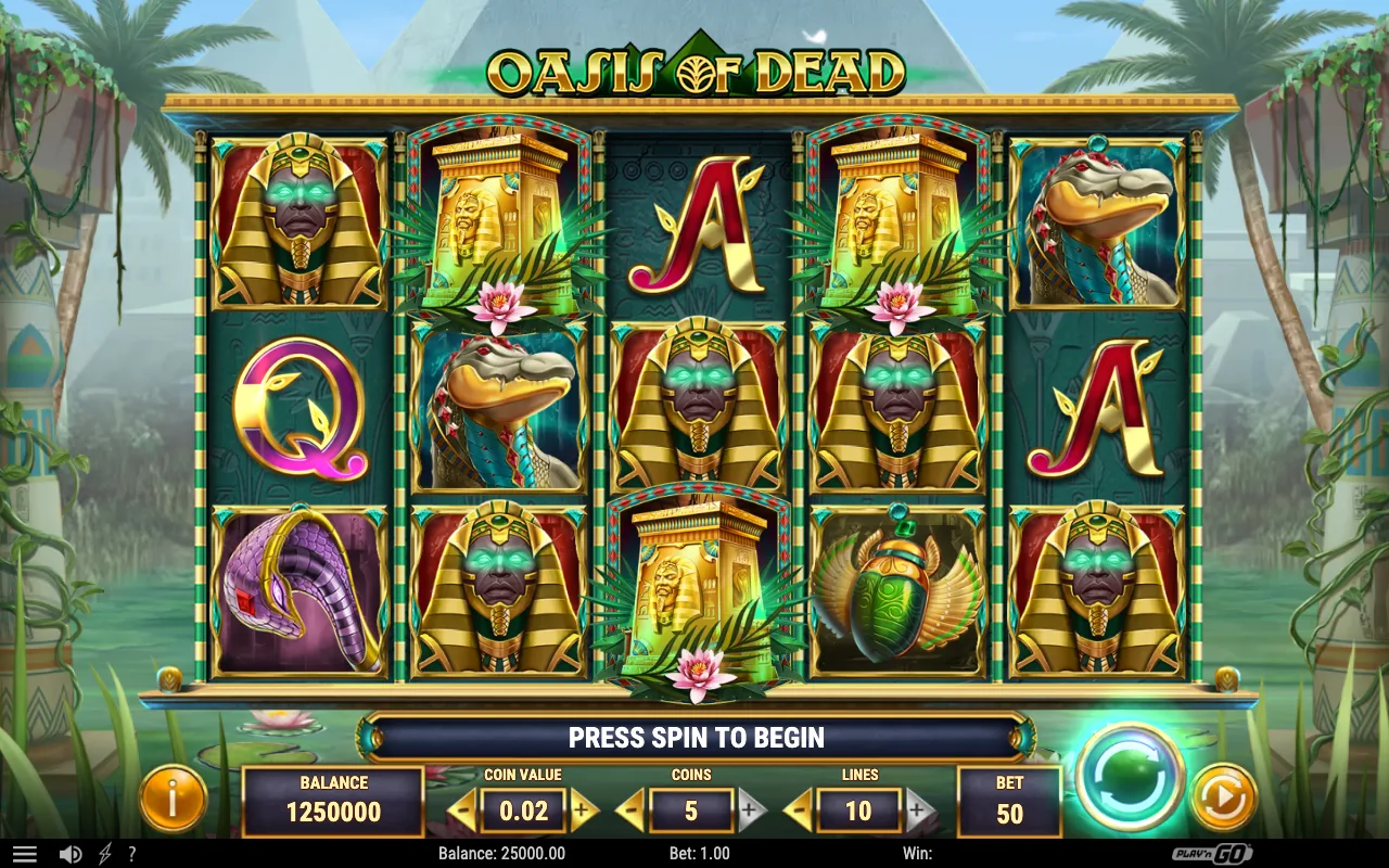 The base game — Oasis of Dead